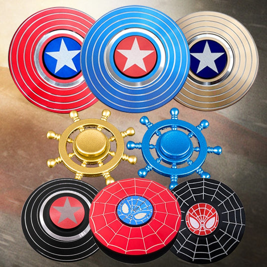 Superhero Shield Spinner (various)